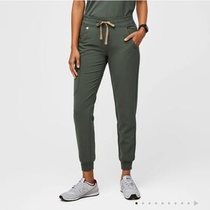 FIGS Zamora Jogger Scrub Pants Size 3XL Moss Color